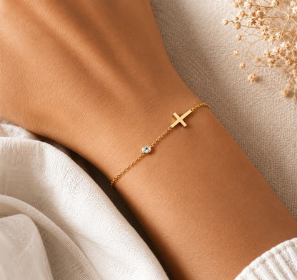 Faith Cross Bracelet✨