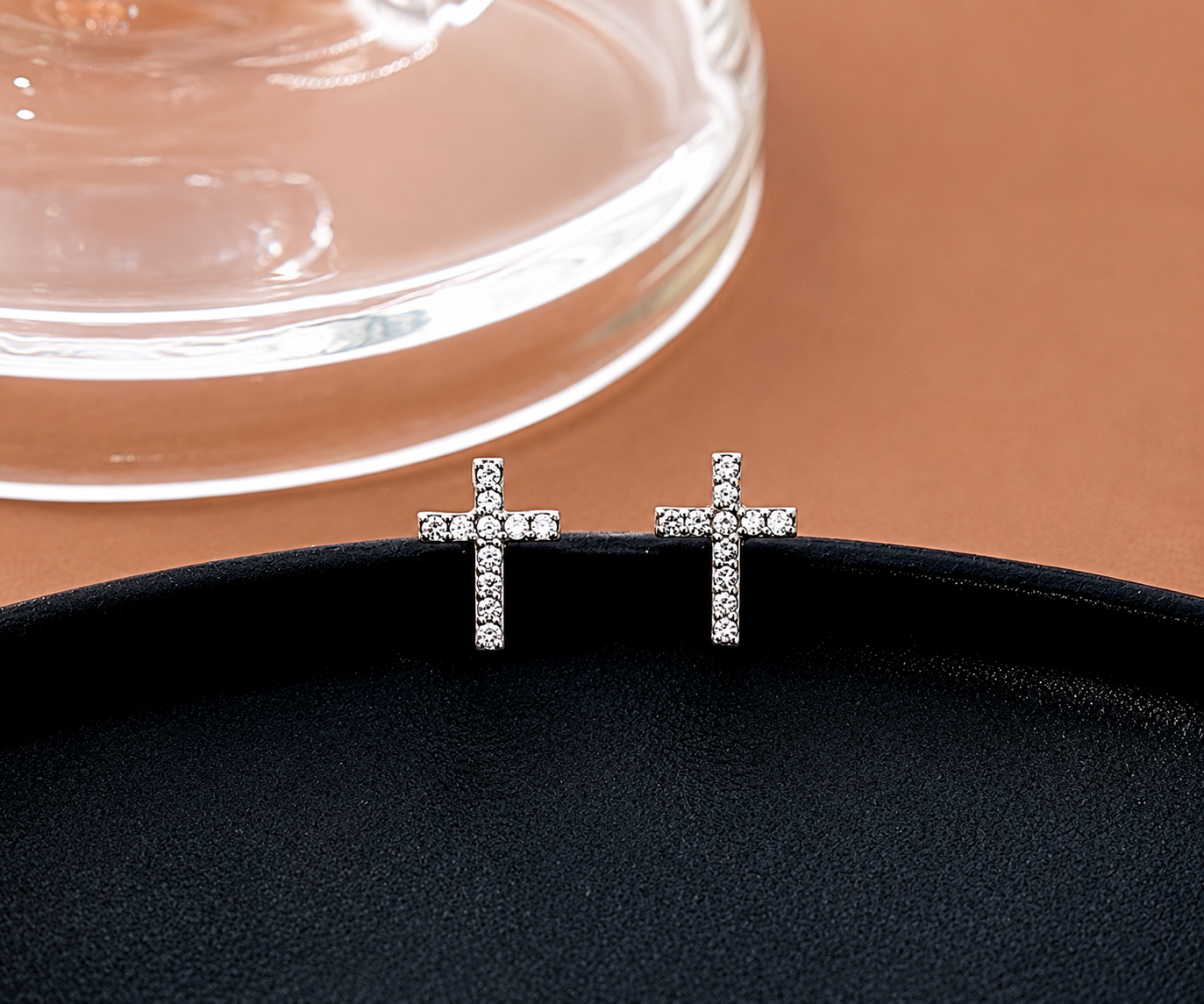 Faith Cross Earrings👑
