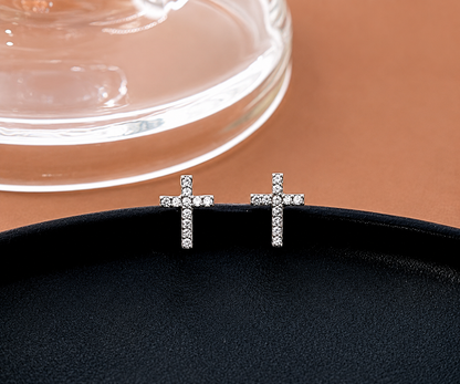Faith Cross Earrings👑
